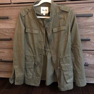 army green jacket